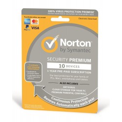 NORTON Security Premium 3.0, 10 συσκευές, 1 έτος, EU