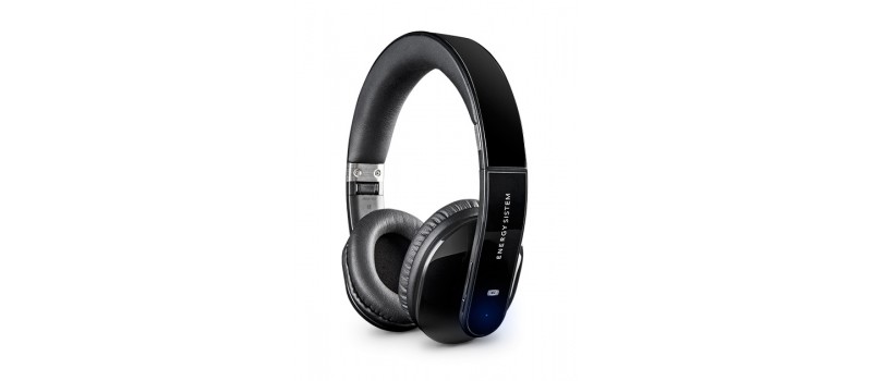 ENERGY SISTEM headphones BT5+, Bluetooth, NFC, με μικρόφωνο, 40mm, μαύρα