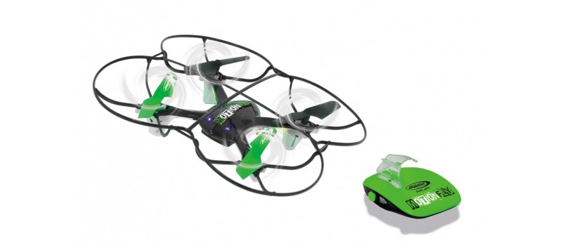 JAMARA Drone MotionFly, G-Sensor, 6 Axis, 360 flips, turbo, LED, μαύρο