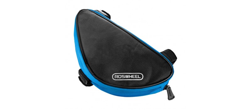 ROSWHEEL Τσάντα για σκελετό ποδηλάτου, Black/Blue