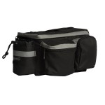 ROSWHEEL Τσάντα ποδηλάτου για rack, Multifunctional, 6L, Black