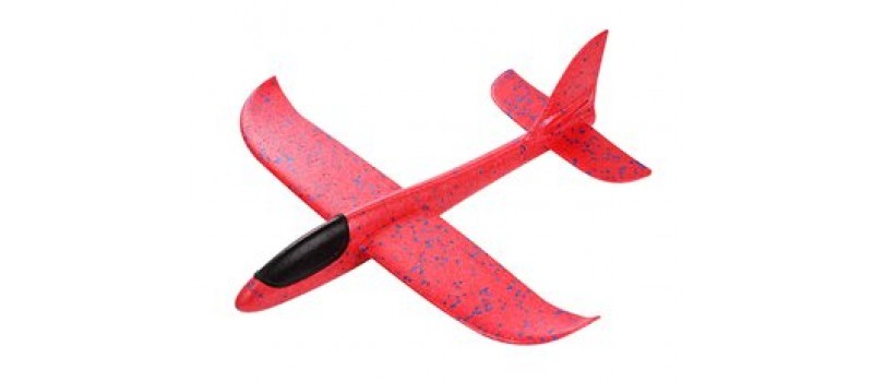 Συναρμολογούμενο αεροπλάνο από φελιζόλ AIR-002, 37x36cm, κόκκινο