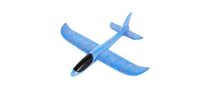 Συναρμολογούμενο αεροπλάνο από φελιζόλ AIR-003, 35x30cm, μπλε