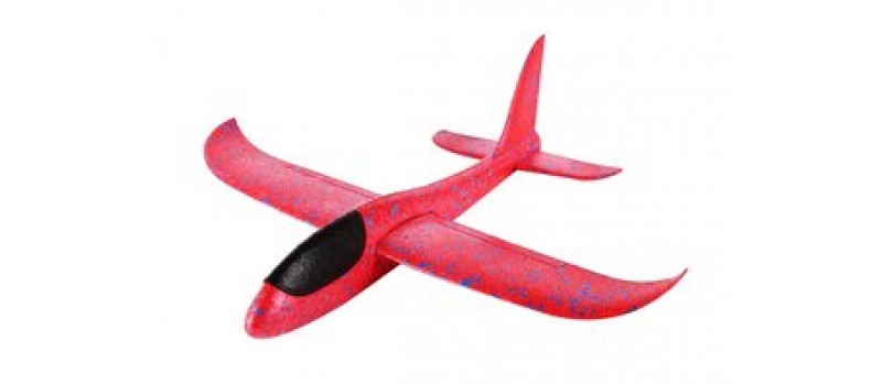 Συναρμολογούμενο αεροπλάνο από φελιζόλ AIR-004, 35x30cm, κόκκινο