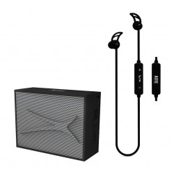 ALTEC LANSING Earphone & speaker, bluetooth 4.1, 10m, 2W RMS, μαύρο