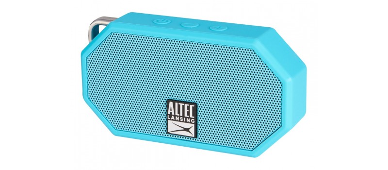 ALTEC LANSING φορητό ηχείο Mini H2O, IP67, με γάντζο, γαλάζιο