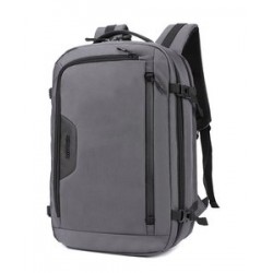 ARCTIC HUNTER τσάντα πλάτης B-00187-GY με θήκη laptop, αδιάβροχη, γκρι