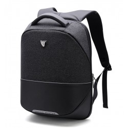ARCTIC HUNTER τσάντα πλάτης B00216-BK με θήκη laptop, αδιάβροχη, μαύρη