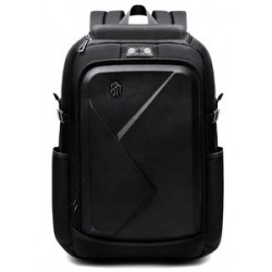 ARCTIC HUNTER τσάντα πλάτης B-00295-BK με θήκη laptop eva πρόσοψη, μαύρη