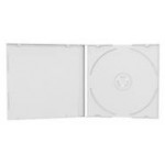 CD/DVD Slim case, 5.2mm, διάφανη, 100τμχ