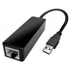 POWERTECH Converter USB 3.0 σε Gigabit Ethernet LAN, RTL8153, 0.2m μαύρο