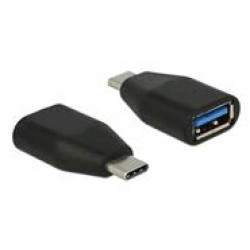 POWERTECH Adapter USB 3.1 Type C σε USB female, 10Gbps, Black