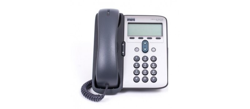 CISCO used Unified IP Phone 7912G, γκρι/ασημί