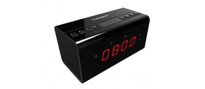 THOMSON Ξυπνητήρι CR50 με ραδιόφωνο, μαύρο