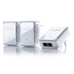 DEVOLO Powerline dLan 500 duo 09121 Network KIT, 3x adapters, 500Mbps