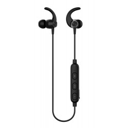 YISON Bluetooth earphones με μικρόφωνο HD, Magnetic, 10mm, μαύρα