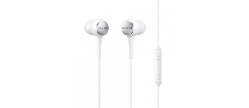 SAMSUNG Earphones in ear EO-IG935-WH, με μικρόφωνο, 3.5mm, 1.2m, λευκά