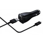 SAMSUNG Φορτιστής αυτοκινήτου EP-LN915U, Micro USB, 15W 2A, μαύρο