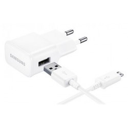 SAMSUNG Φορτιστής EP-TA12EWE USB 2.0 σε Micro USB, 2A 10W, retail, λευκό