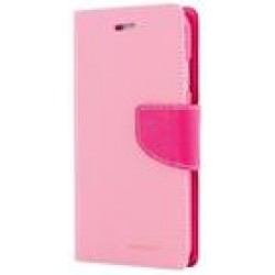MERCURY Θήκη Fancy Diary για Samsung Galaxy S6 edge, Pink/Hot Pink