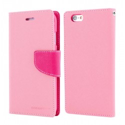 MERCURY Θήκη Fancy Diary για Samsung A3 2017, ροζ