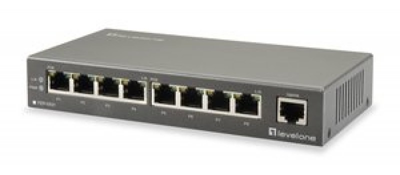 LEVELONE Ethernet PoE switch FEP-0931, 9-port 10/100Mbps, Ver. 1.0