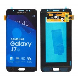SAMSUNG Original LCD & Touch Panel για Galaxy J7 2016 J710F, Black