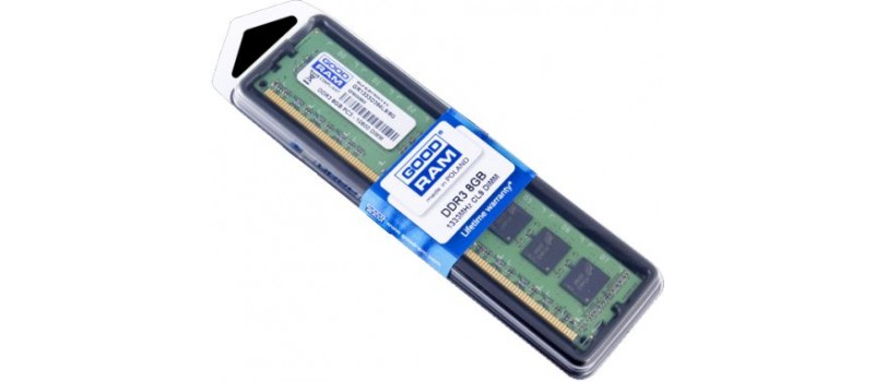 GOODRAM u-dimm μνήμη τύπου DDR3, 8GB , 1333 , 10600
