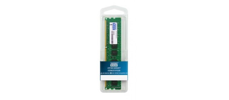 GOODRAM Μνήμη DDR3 UDimm, 4GB, 1333MHz, PC3-10600, CL9