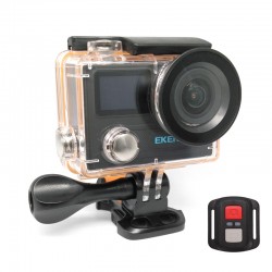 EKEN Action Cam H8R, UltraHD 4K 30fps, 14MP, WiFi, Waterproof, Black