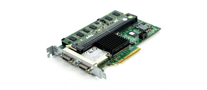 DELL used Raid controller PCI-E PERC 6/E 512MB SAS 6G