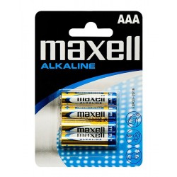 MAXELL Αλκαλικές μπαταρίες AAA LR03, 4τμχ