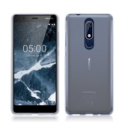 POWERTECH Θήκη Ultra Slim MOB-1043 για Nokia 5.1, διάφανη