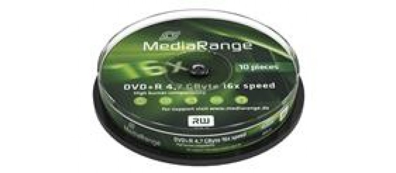 MEDIARANGE DVD+R, 4.7GB, 16x, 10τμχ Cake box