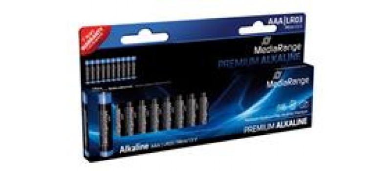 MEDIARANGE Premium Αλκαλικές μπαταρίες τύπου AAA LR03, 10τμχ
