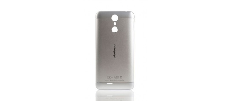 ULEFONE Battery Cover για Smartphone Metal, ασημί