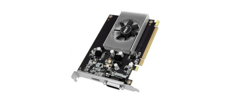 PALIT VGA GeForce GT1030, NE5103000646-1080F, GDDR5 2048MB, 64bit