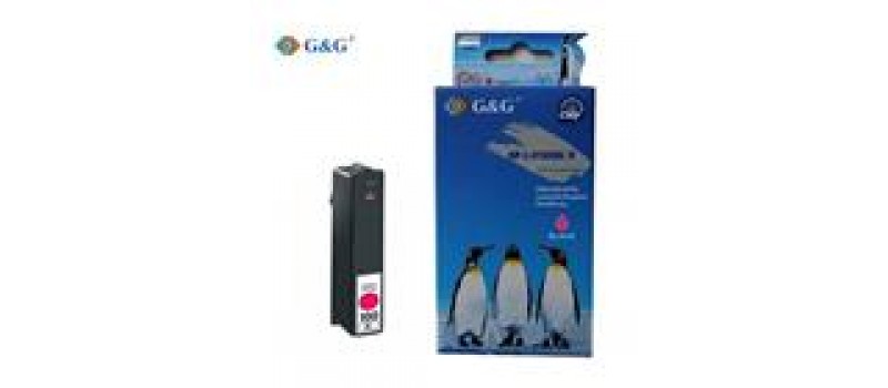 G & G Συμβατό InkJet για Lexmark 100 XL, 9.6ml, Magenta