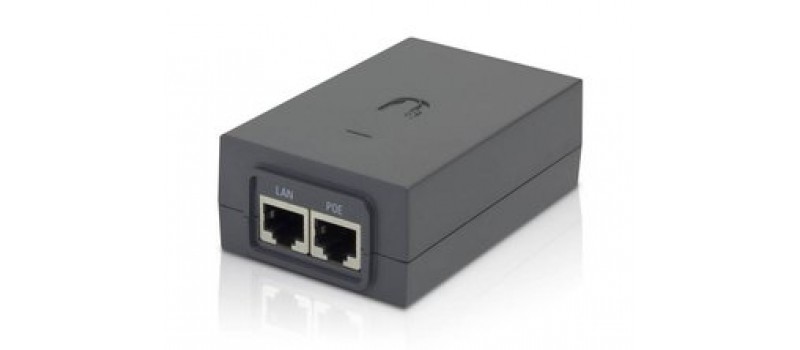 UBIQUITI Gigabit PoE Adapter POE-24-12W-G, 24V, 0.5A 12W, με power cable