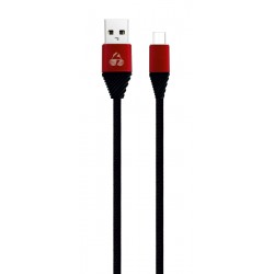POWERTECH Καλώδιο USB σε Micro USB alu PTR-0010, copper, 1m, μαύρο