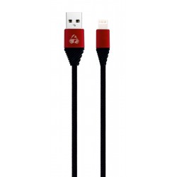 POWERTECH Καλώδιο USB σε Lightning alu PTR-0012, copper, 1m, μαύρο