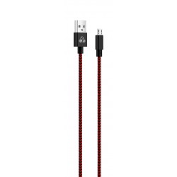 POWERTECH Καλώδιο USB σε Micro USB eco small PTR-0030 copper 1m κόκκινο