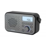 THOMSON Φορητό ψηφιακό ραδιόφωνο RT300, FM/MW, LCD, ξυπνητήρι, γκρι
