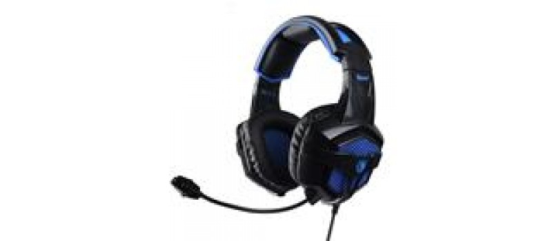 SADES Gaming Headset Bpower, Multiplatform, 3.5mm, 40mm ακουστικά, μπλε