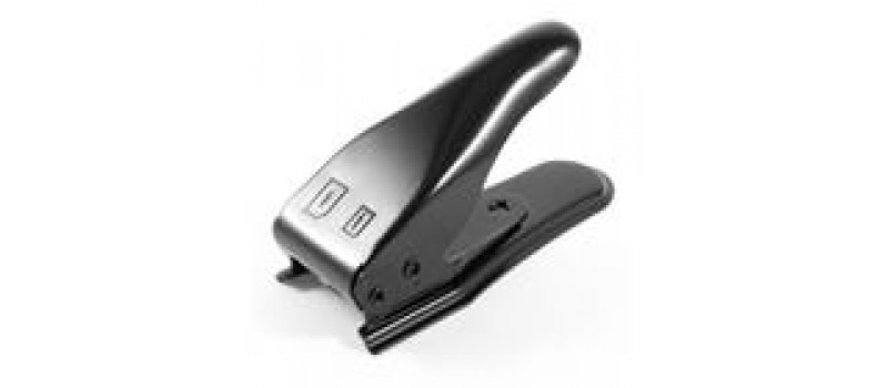 POWERTECH Dual SIM Κόπτης για iPhone, Nano & Micro, Black