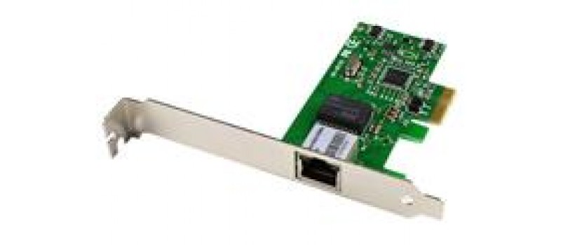 POWERTECH Κάρτα Επέκτασης PCI-e to LAN 10/100/1000, Chipset 8111E