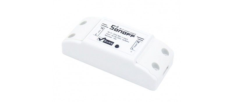 SONOFF Smart Ασύρματος Διακόπτης Basic, Wifi, 10A, λευκό
