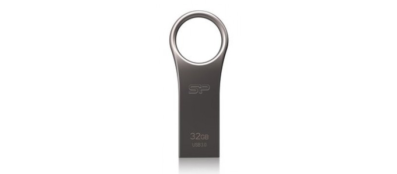SILICON POWER USB Flash Drive Jewel 80, 32GB, USB 3.1, Titanium