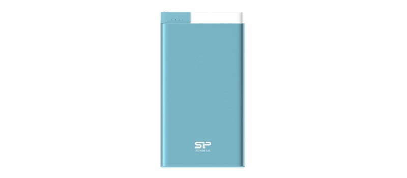 SILICON POWER Power Bank S105 10000mAh, USB, Micro/Lightning Input, Blue