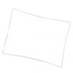 Πλαίσιο Touch panel για iPad 2/3/4, White